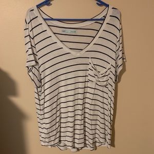 Striped pocket tee